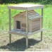 20 Inch Cedar Cat House with Platform, Loft