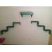 Artisan Made - (2) Floating Cat Wall Stairs + (1) Floating Cat Wall Bed
