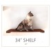 34 Inch Shelf - Wall Mounted for Cats