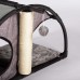 Cats Town Condo with Scratcher Gray 7201