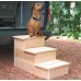 Cedar Pet Steps 1, 2 or 3 Step Height