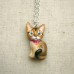Custom Cat Portrait Necklace - 3D Version