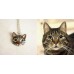 Custom Cat Portrait Necklace
