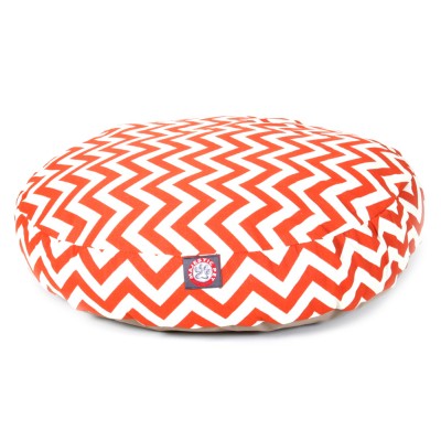 Chevron Round Cat or Pet Bed in Multiple Sizes & Colors