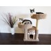 Cat's Choice Double Perch Solid Wood Cat Condo