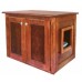 Amish Made Cat Litter Box Cabinet (Large)