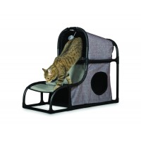 Cats Town Loft with Scratcher Gray 7221