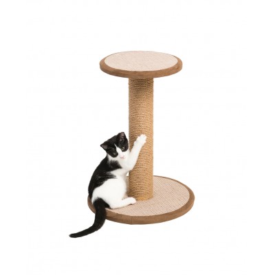 Cats Town Round Sisal Scratching Post with Platform