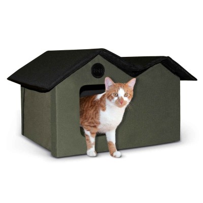 K&H Pet Products Unheated Outdoor Kitty House Extra Wide KH3971