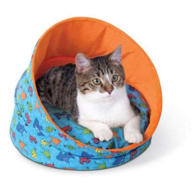 Kitty Cave Fish Cat Bed KH3086