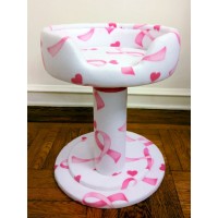 Pink Ribbon Hypranest Deluxe Cat Tree - without Vinyl