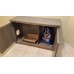 Tall and Narrow Cat Litter Box Cabinet with Odor Absorbing Light