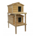 Large Cedar Insulated Double Decker Cat House