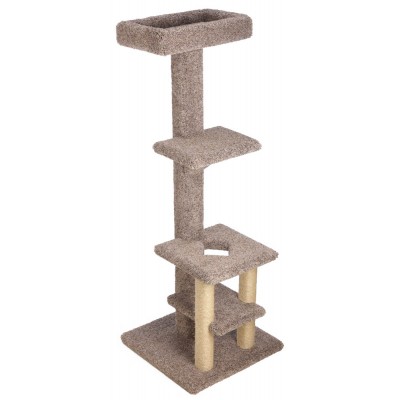 Deluxe Tiered Cat Tree with Customizable Top Lounge