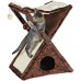 X Marks the Spot Fold-and-Store Cat Tree