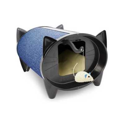 SkratchKabin Indoor Cat Scratching Bed - Blueberry
