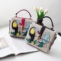 Fashion-Embroidery-Cat-Head--Square-Pack-Shoulder-Bag-Crossbody-Package-Clutch-W